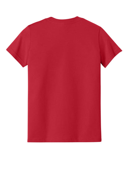 Custom Embroidered Bella + Canvas T-Shirts  in Red