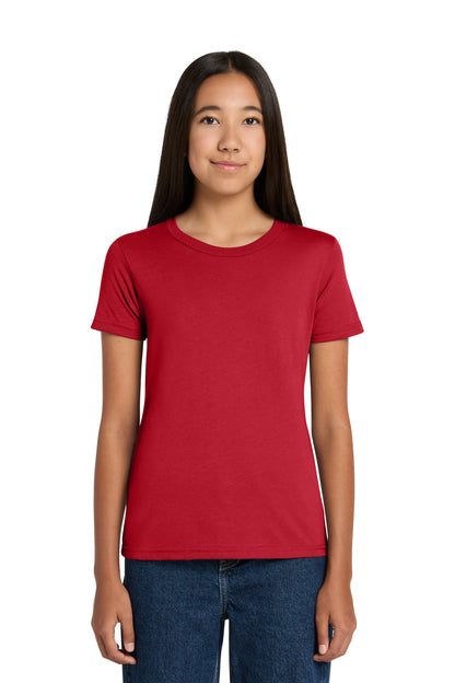 Custom Embroidered Bella + Canvas T-Shirts  in Red