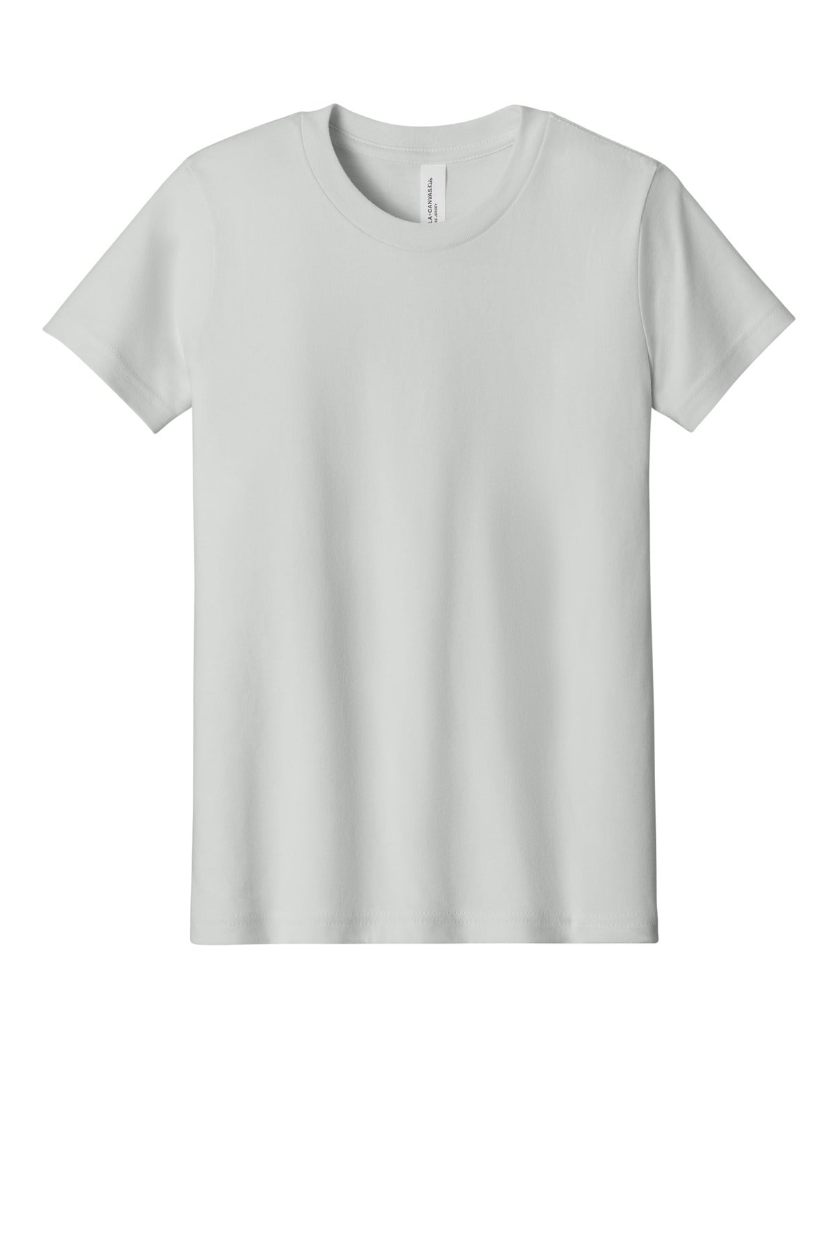 Custom Embroidered Bella + Canvas T-Shirts  in Silver