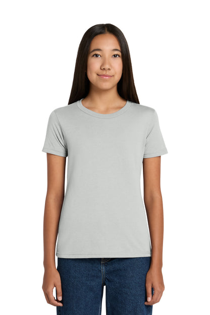Custom Embroidered Bella + Canvas T-Shirts  in Silver