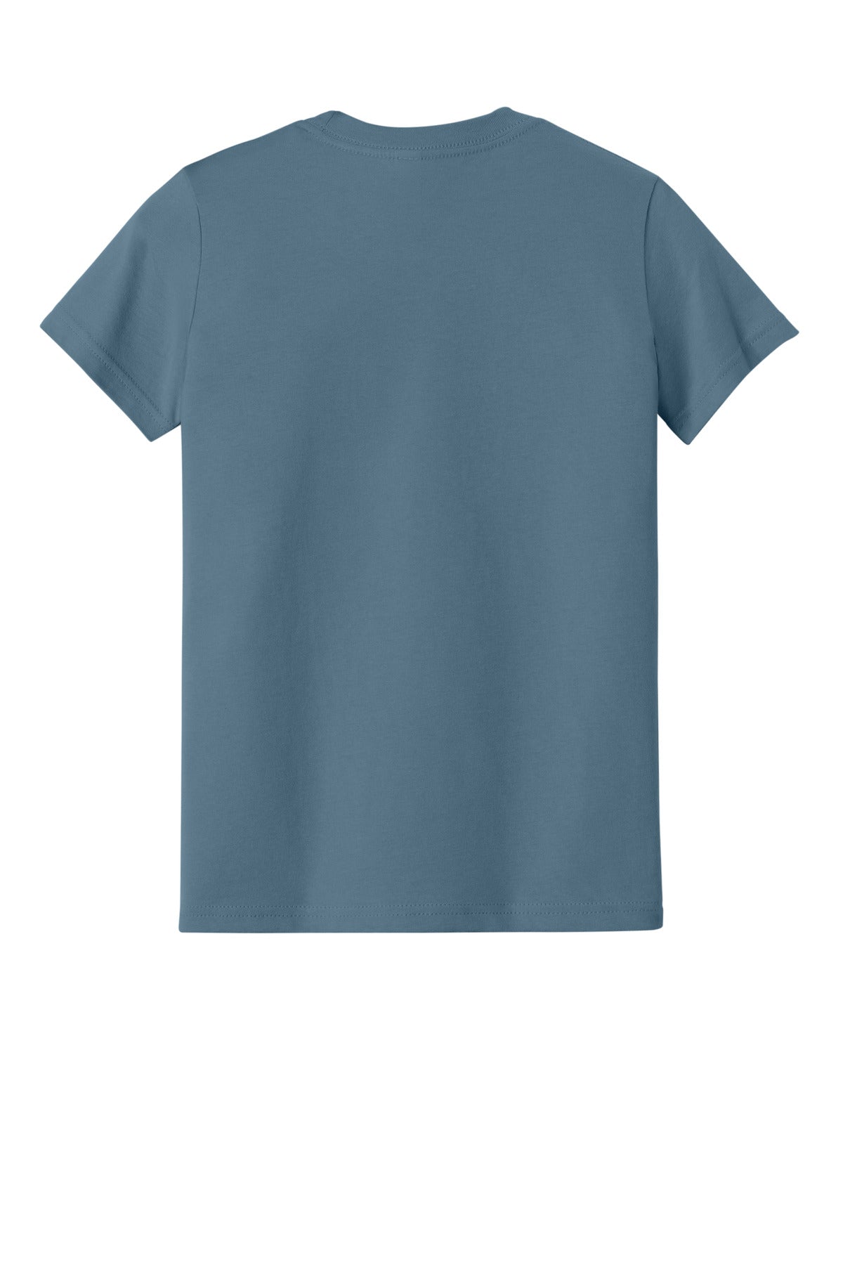 Custom Embroidered Bella + Canvas T-Shirts  in Steel Blue