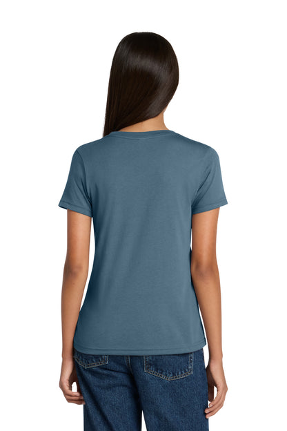 Custom Embroidered Bella + Canvas T-Shirts  in Steel Blue