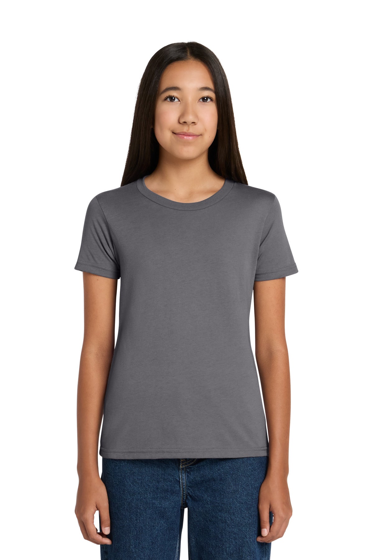 Custom Embroidered Bella + Canvas T-Shirts  in Storm