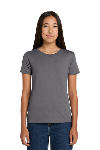 Custom Embroidered Bella + Canvas T-Shirts  in Storm