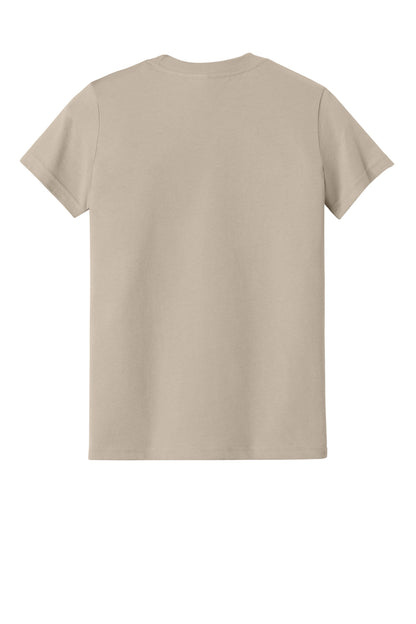 Custom Embroidered Bella + Canvas T-Shirts  in Tan