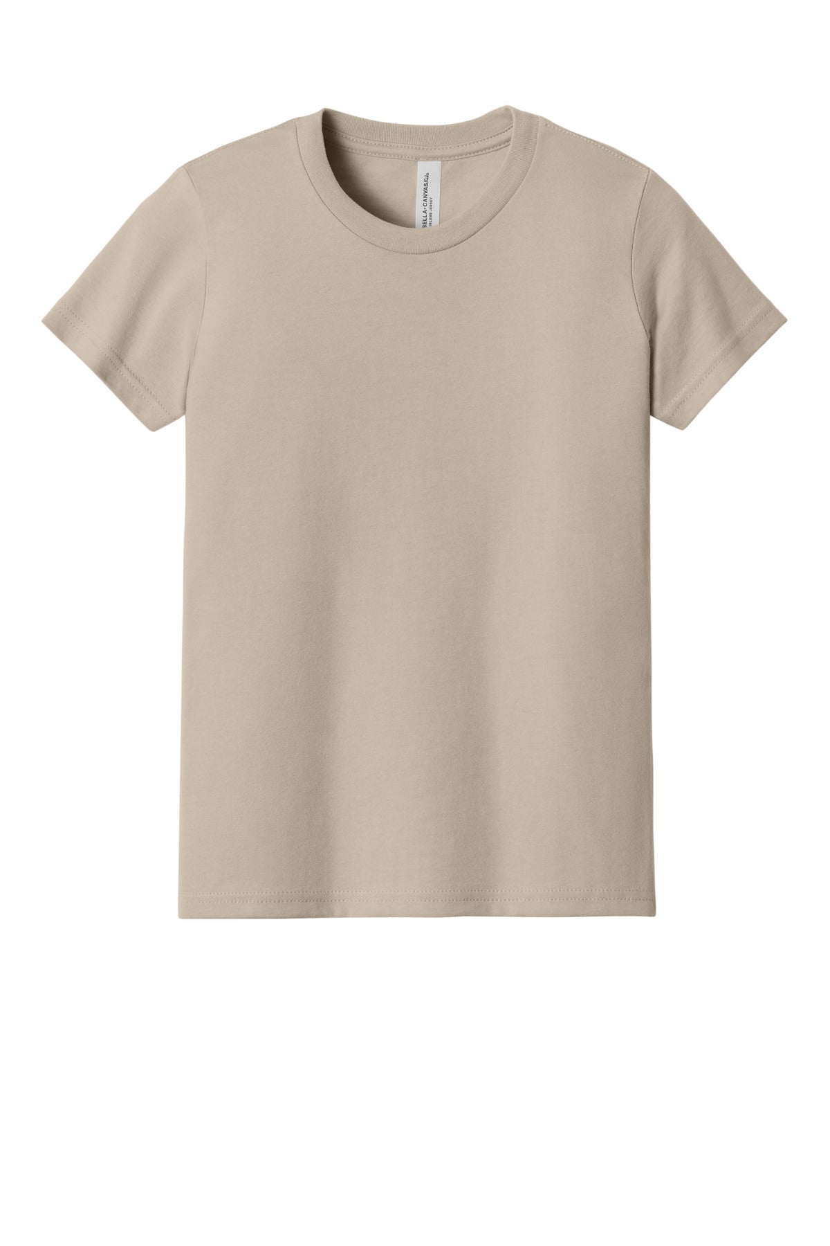 Custom Embroidered Bella + Canvas T-Shirts  in Tan
