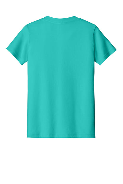 Custom Embroidered Bella + Canvas T-Shirts  in Teal