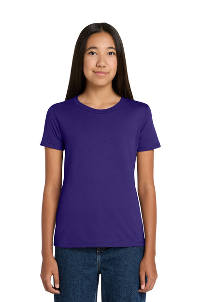 Custom Embroidered Bella + Canvas T-Shirts  in Team Purple