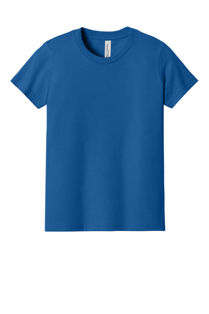 Custom Embroidered Bella + Canvas T-Shirts  in True Royal