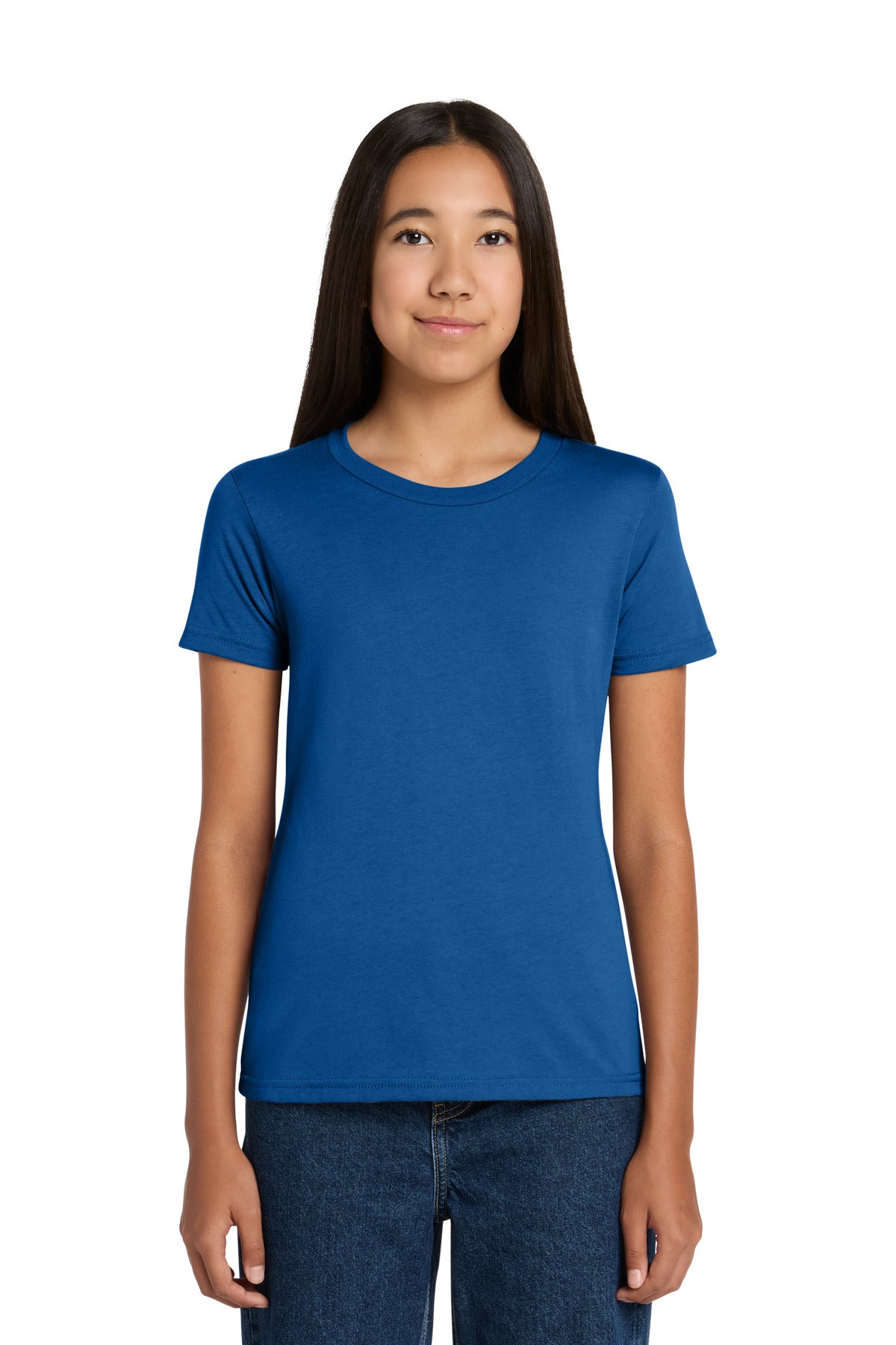 Custom Embroidered Bella + Canvas T-Shirts  in True Royal