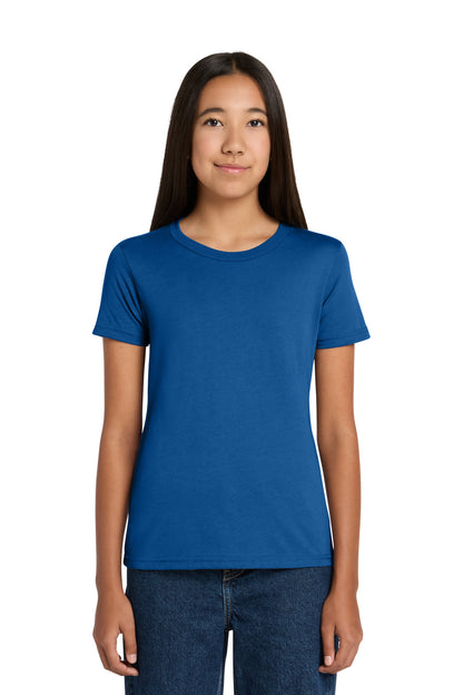 Custom Embroidered Bella + Canvas T-Shirts  in True Royal