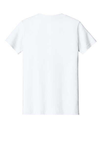Custom Embroidered Bella + Canvas T-Shirts  in White