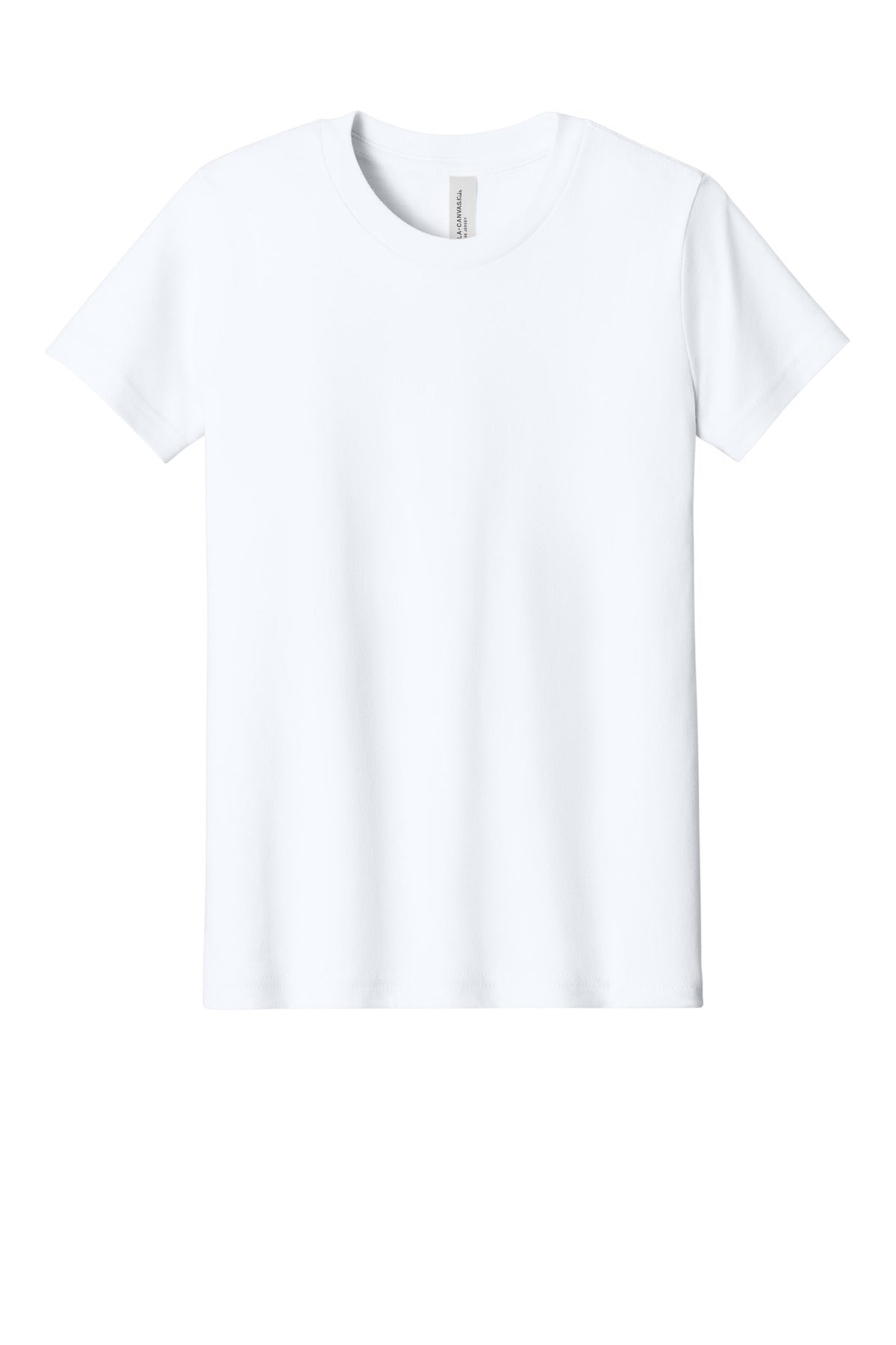 Custom Embroidered Bella + Canvas T-Shirts  in White