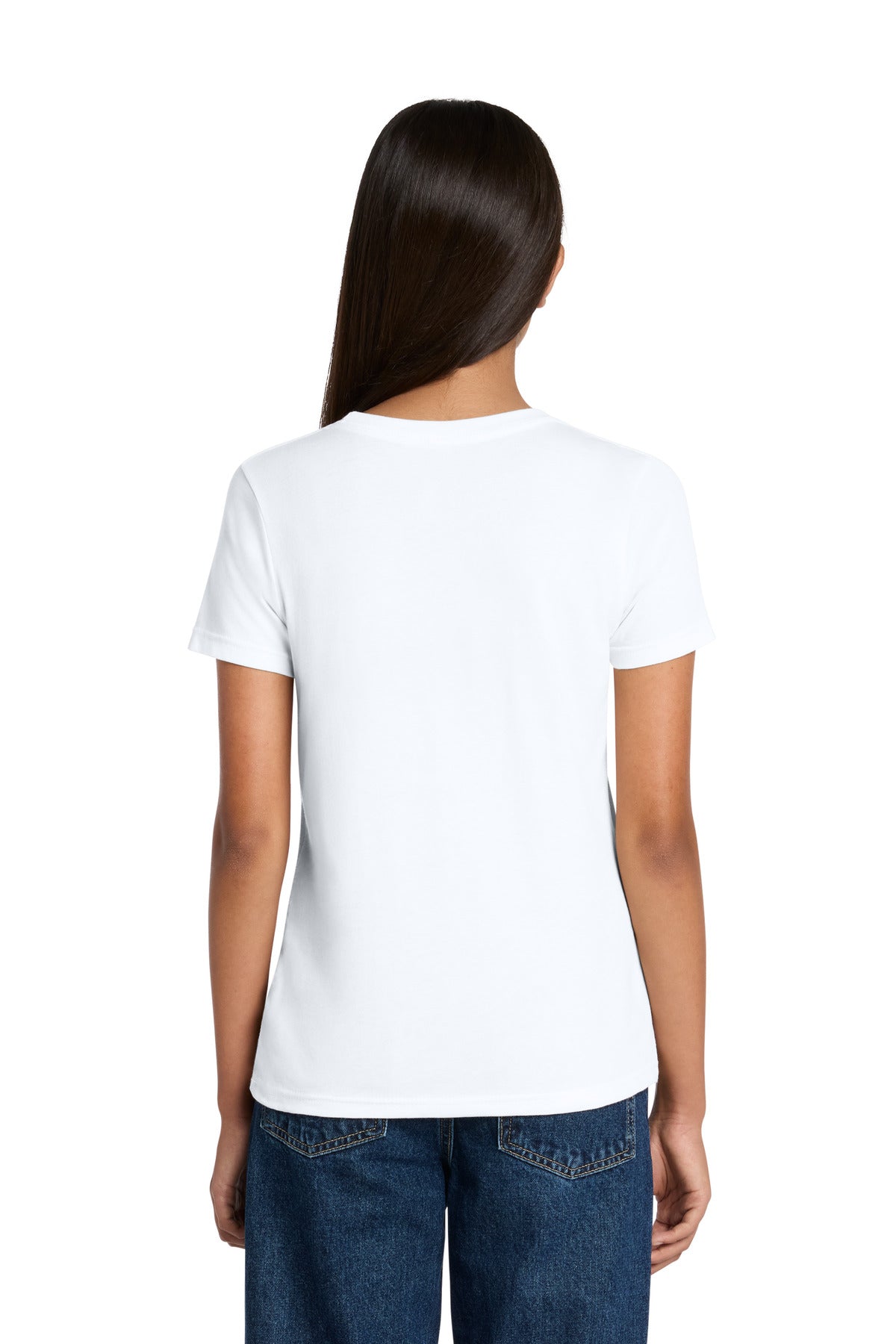 Custom Embroidered Bella + Canvas T-Shirts  in White