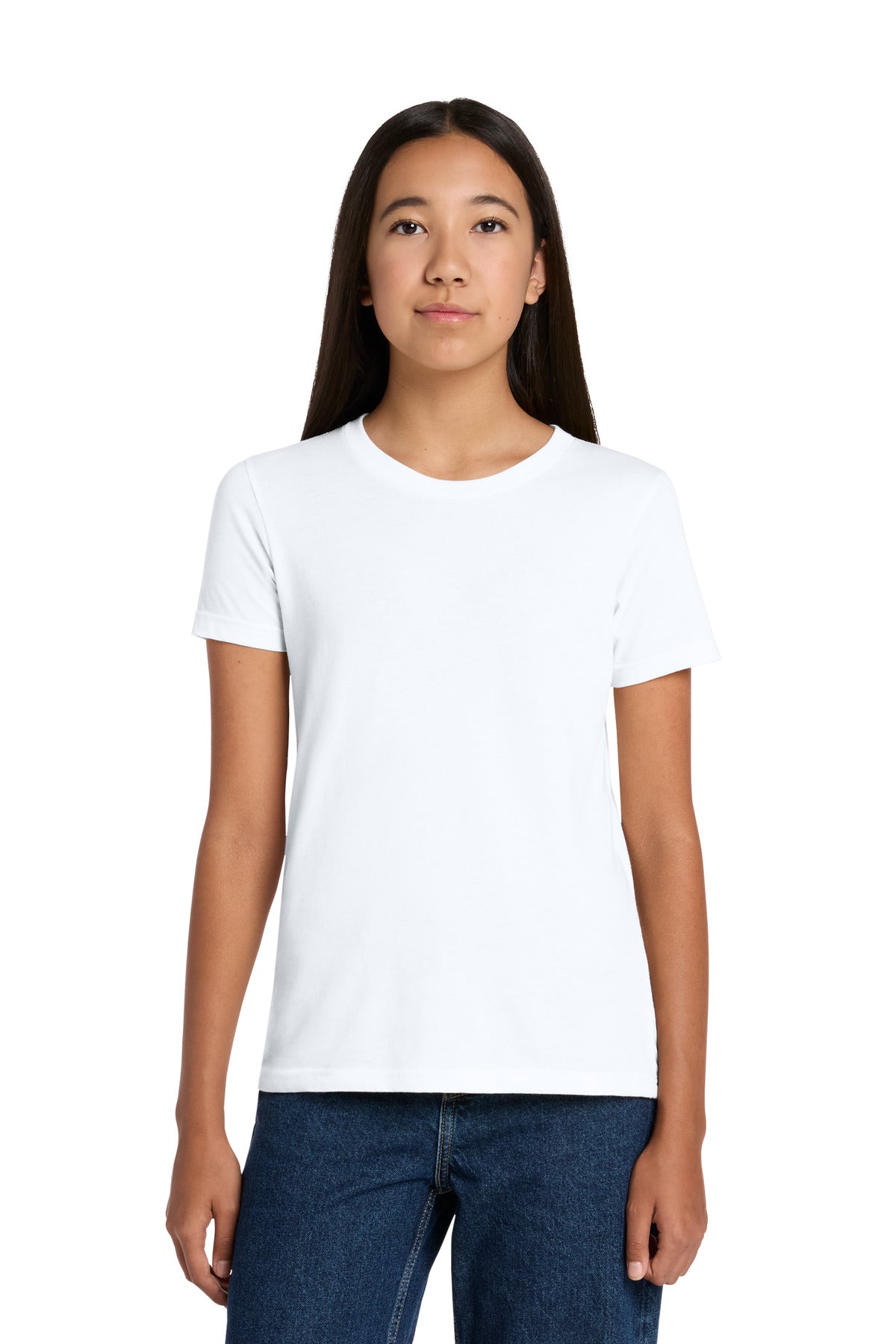 Custom Embroidered Bella + Canvas T-Shirts  in White