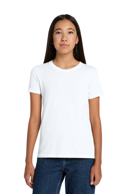 Custom Embroidered Bella + Canvas T-Shirts  in White