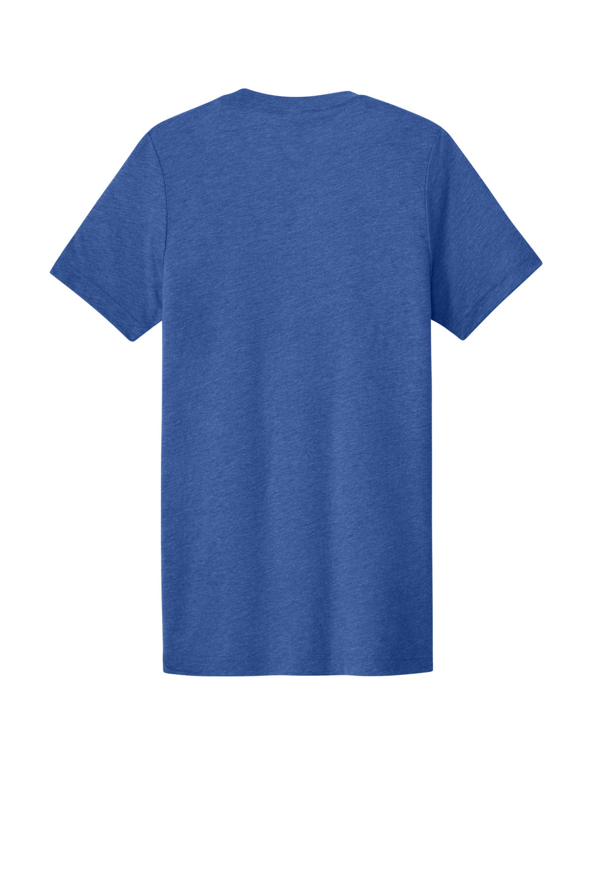 Custom Embroidered Bella + Canvas T-Shirts  in Blue Triblend