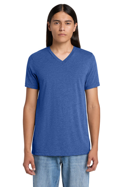 Custom Embroidered Bella + Canvas T-Shirts  in Blue Triblend