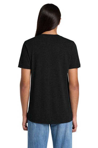 Custom Embroidered Bella + Canvas T-Shirts  in Charcoal-Black Triblend