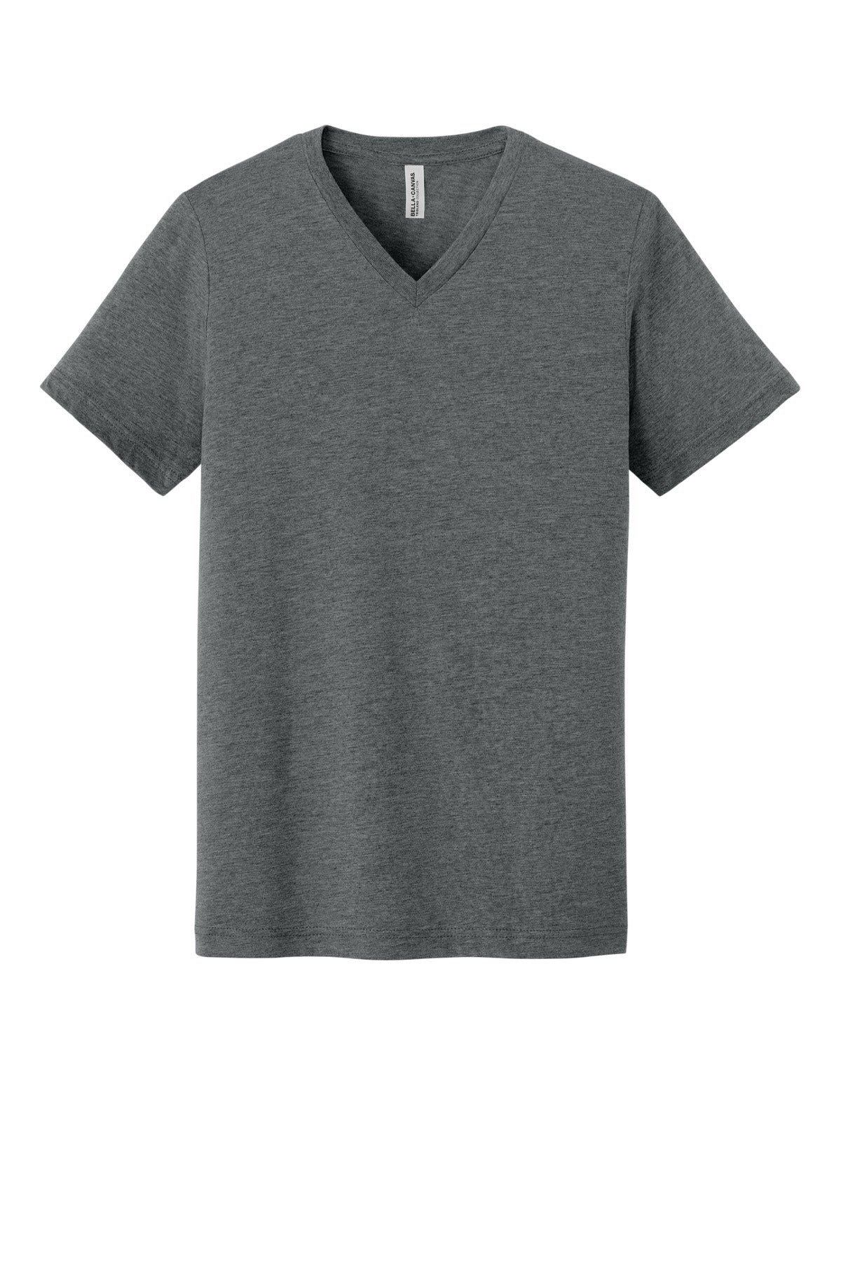Custom Embroidered Bella + Canvas T-Shirts  in Grey Triblend