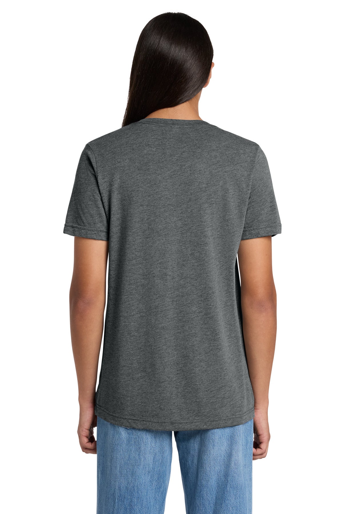 Custom Embroidered Bella + Canvas T-Shirts  in Grey Triblend