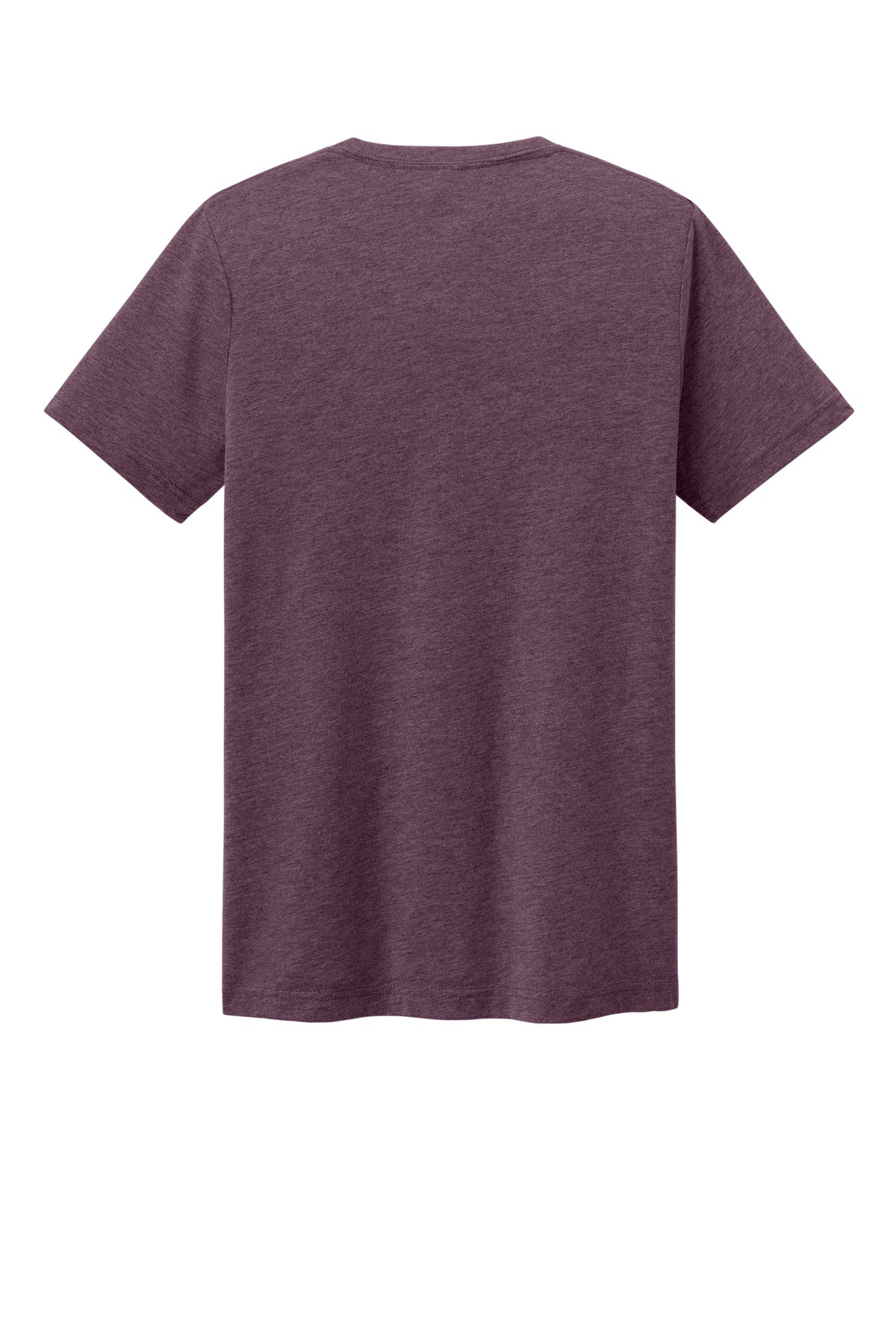 Custom Embroidered Bella + Canvas T-Shirts  in Maroon Triblend