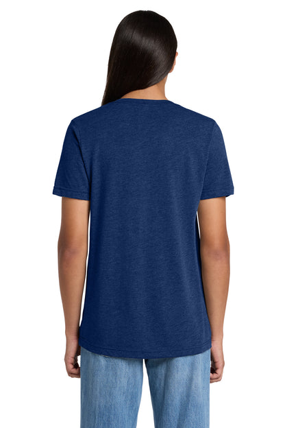 Custom Embroidered Bella + Canvas T-Shirts  in Navy Triblend