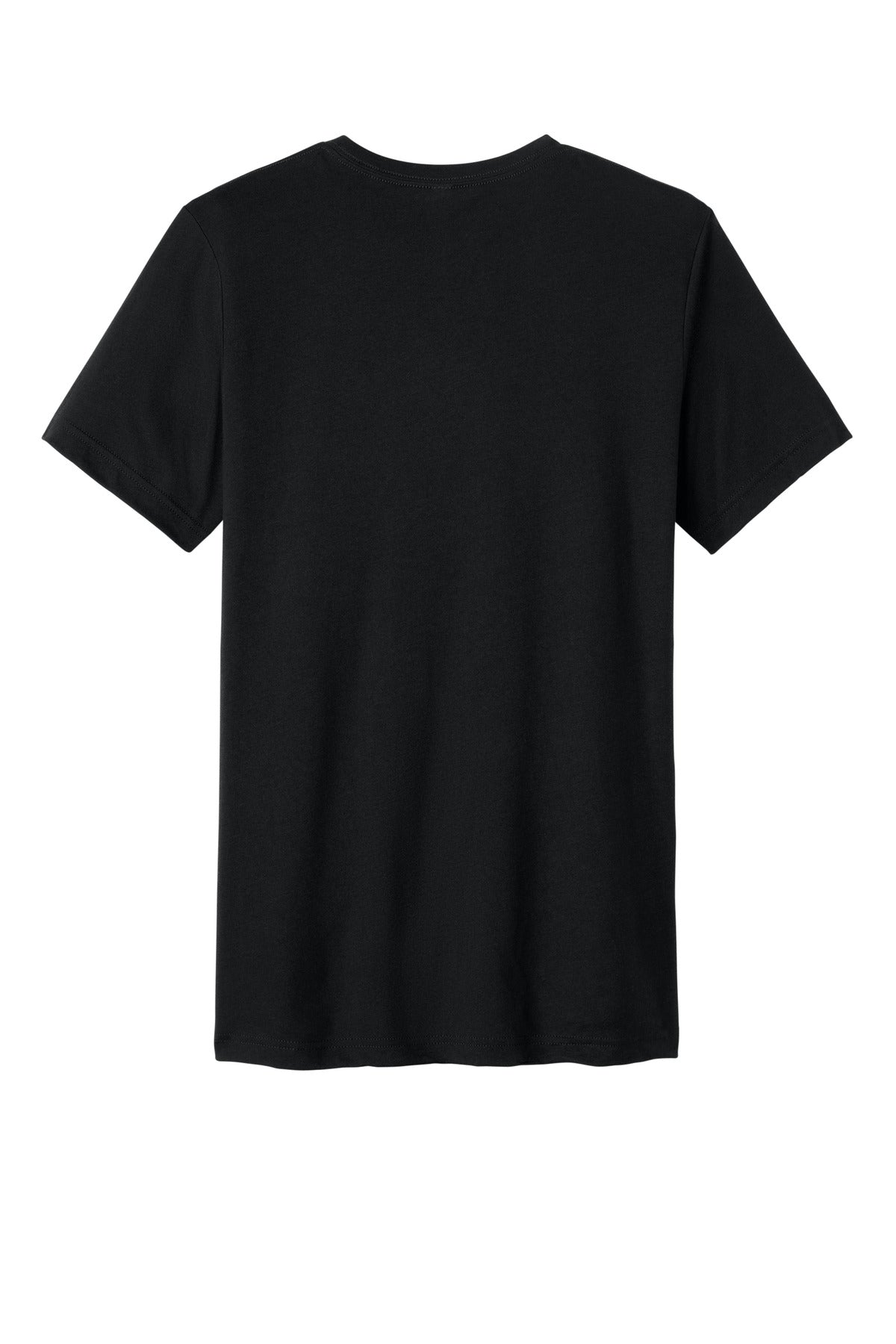 Custom Embroidered Bella + Canvas T-Shirts  in Solid Black Triblend