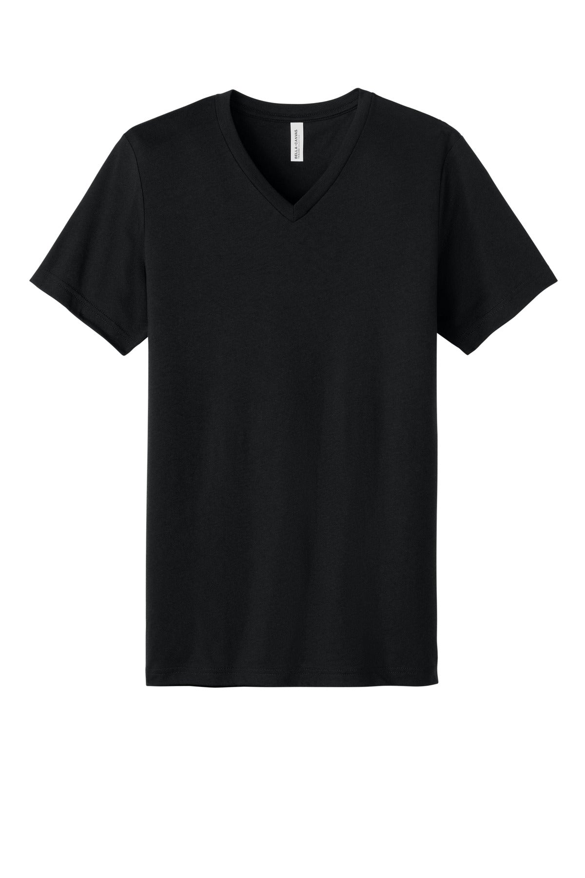 Custom Embroidered Bella + Canvas T-Shirts  in Solid Black Triblend