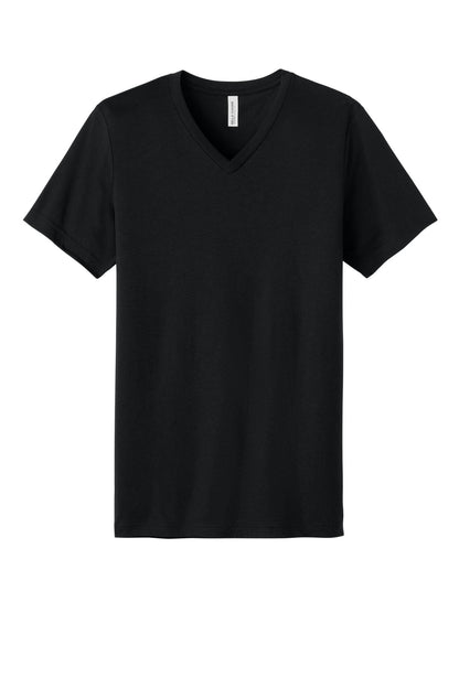 Custom Embroidered Bella + Canvas T-Shirts  in Solid Black Triblend
