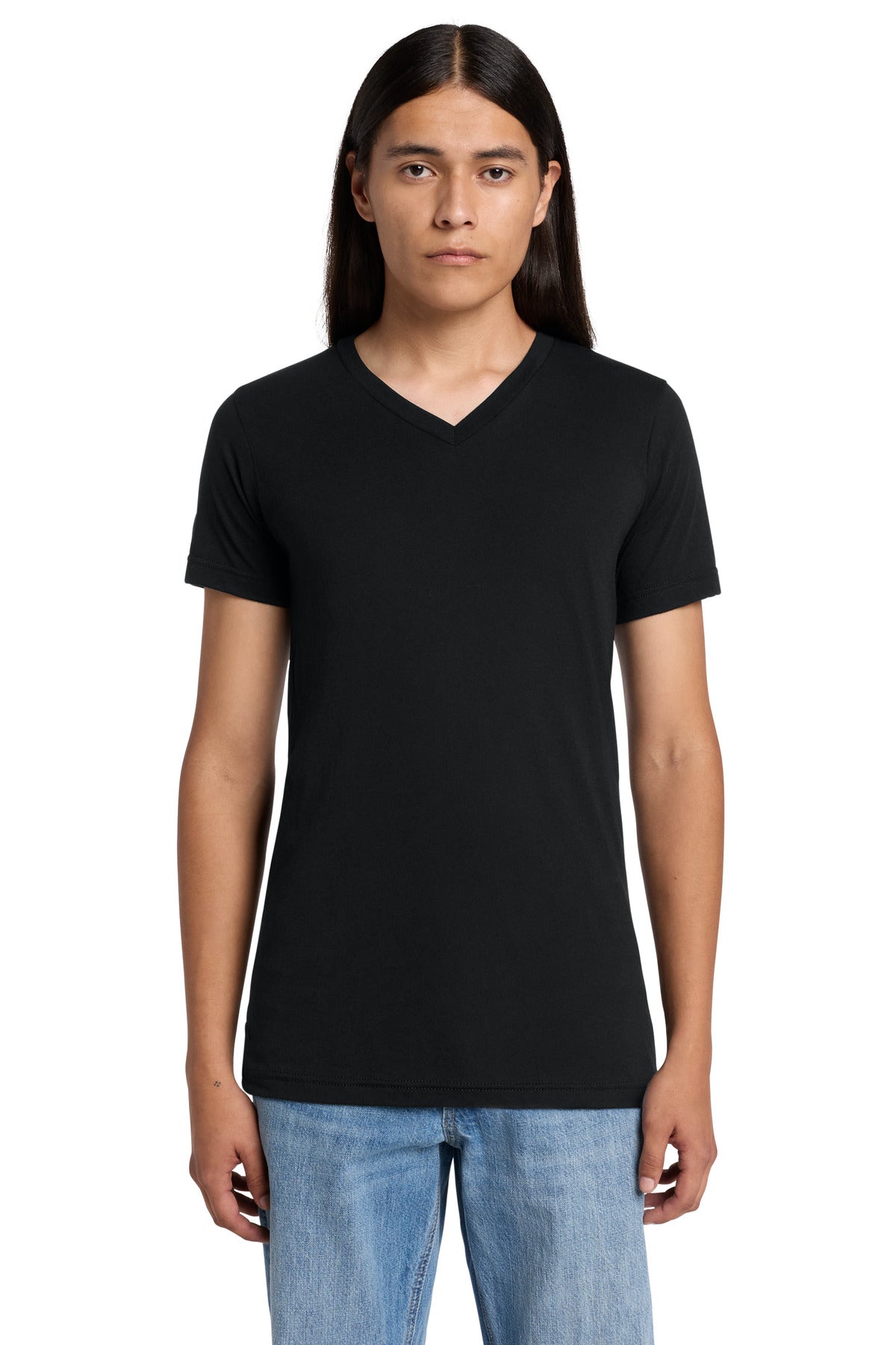 Custom Embroidered Bella + Canvas T-Shirts  in Solid Black Triblend