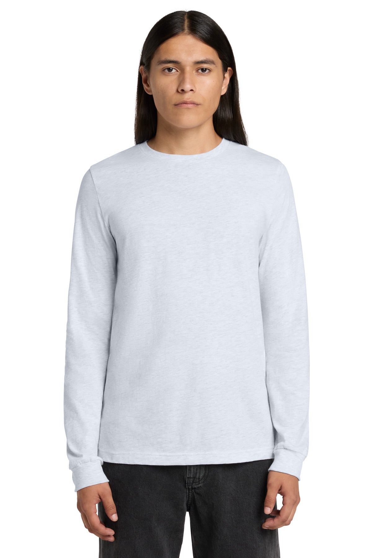 Custom Embroidered Bella + Canvas T-Shirts  in Ash