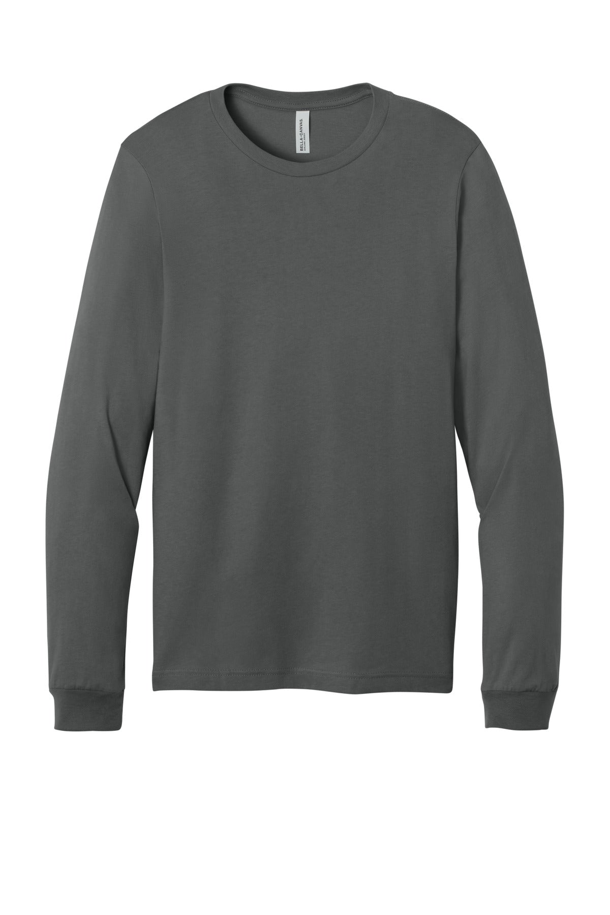 Custom Embroidered Bella + Canvas T-Shirts  in Asphalt