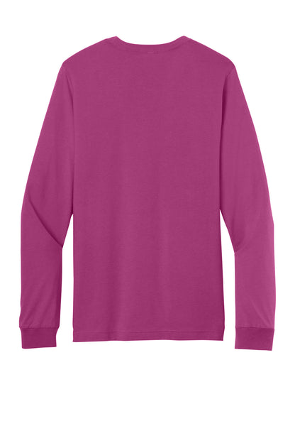 Custom Embroidered Bella + Canvas T-Shirts  in Berry