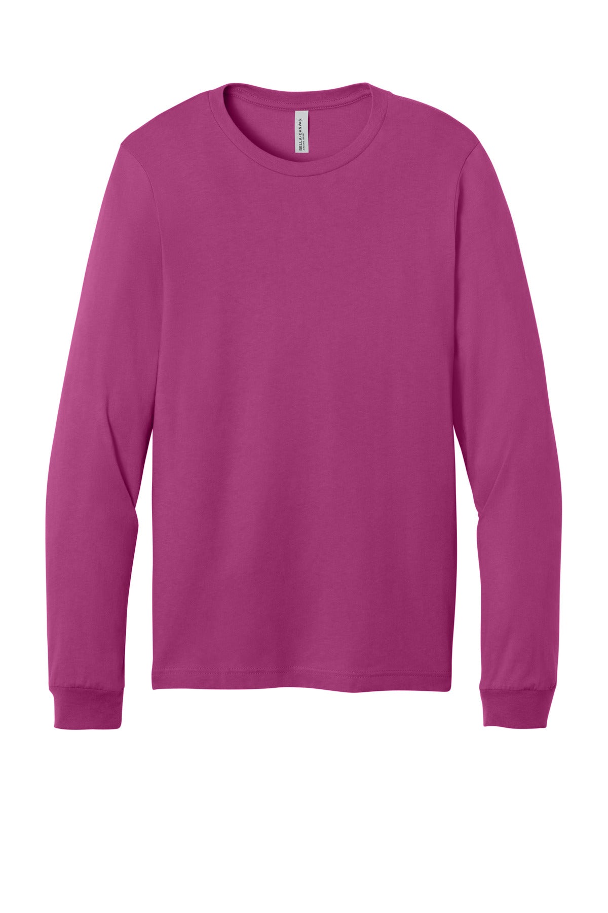 Custom Embroidered Bella + Canvas T-Shirts  in Berry