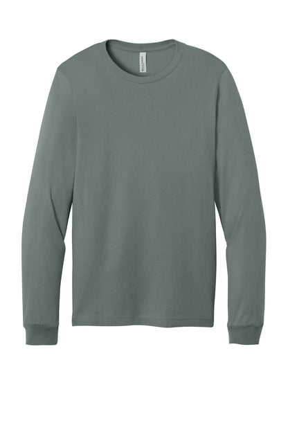 Custom Embroidered Bella + Canvas T-Shirts  in Blue Storm