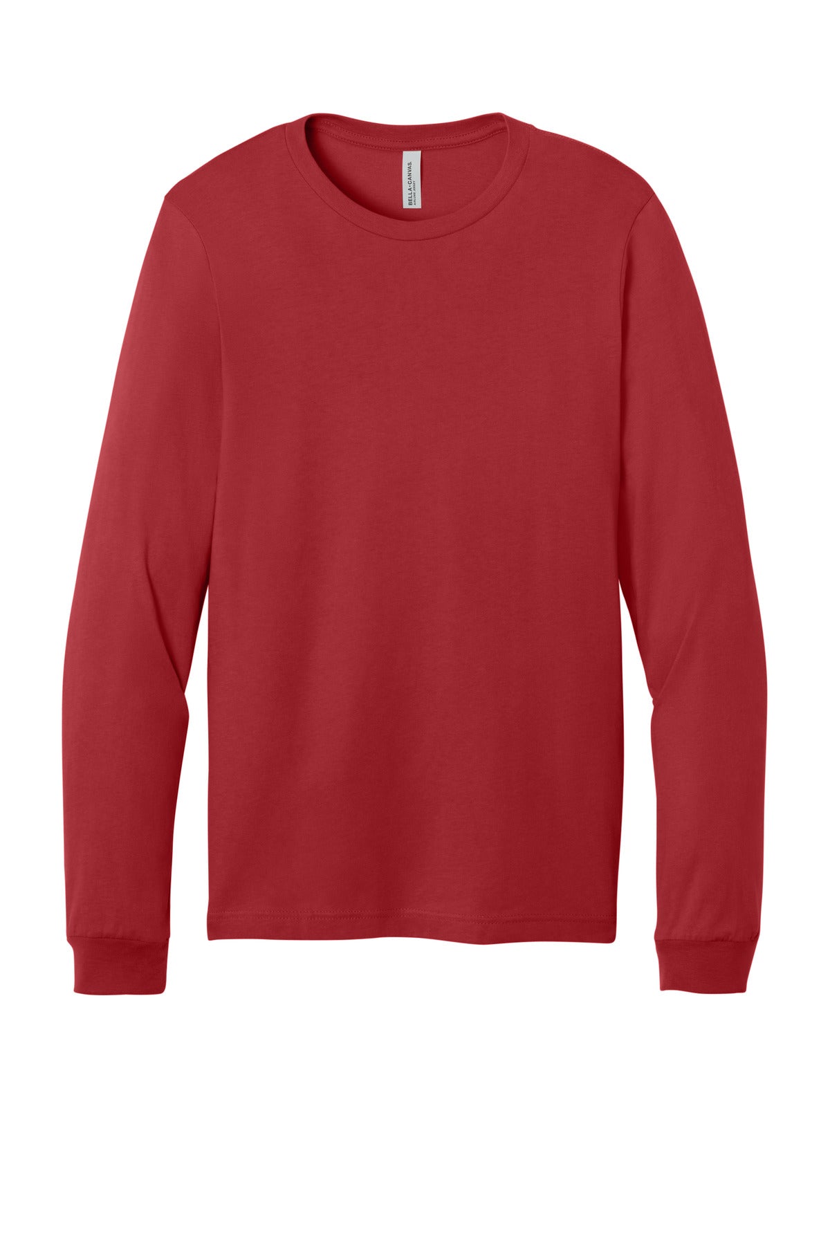 Custom Embroidered Bella + Canvas T-Shirts  in Canvas Red