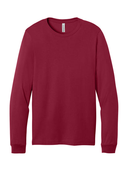 Custom Embroidered Bella + Canvas T-Shirts  in Cardinal