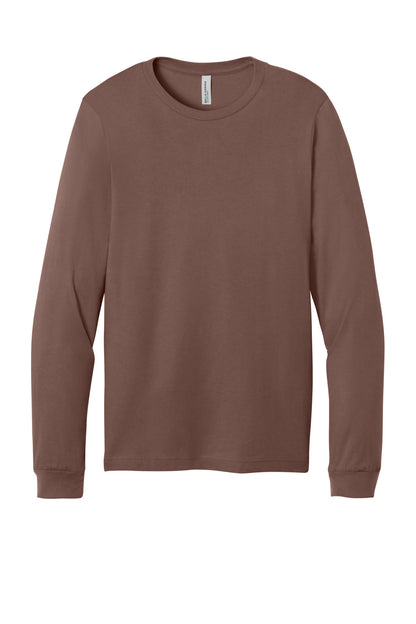 Custom Embroidered Bella + Canvas T-Shirts  in Chestnut
