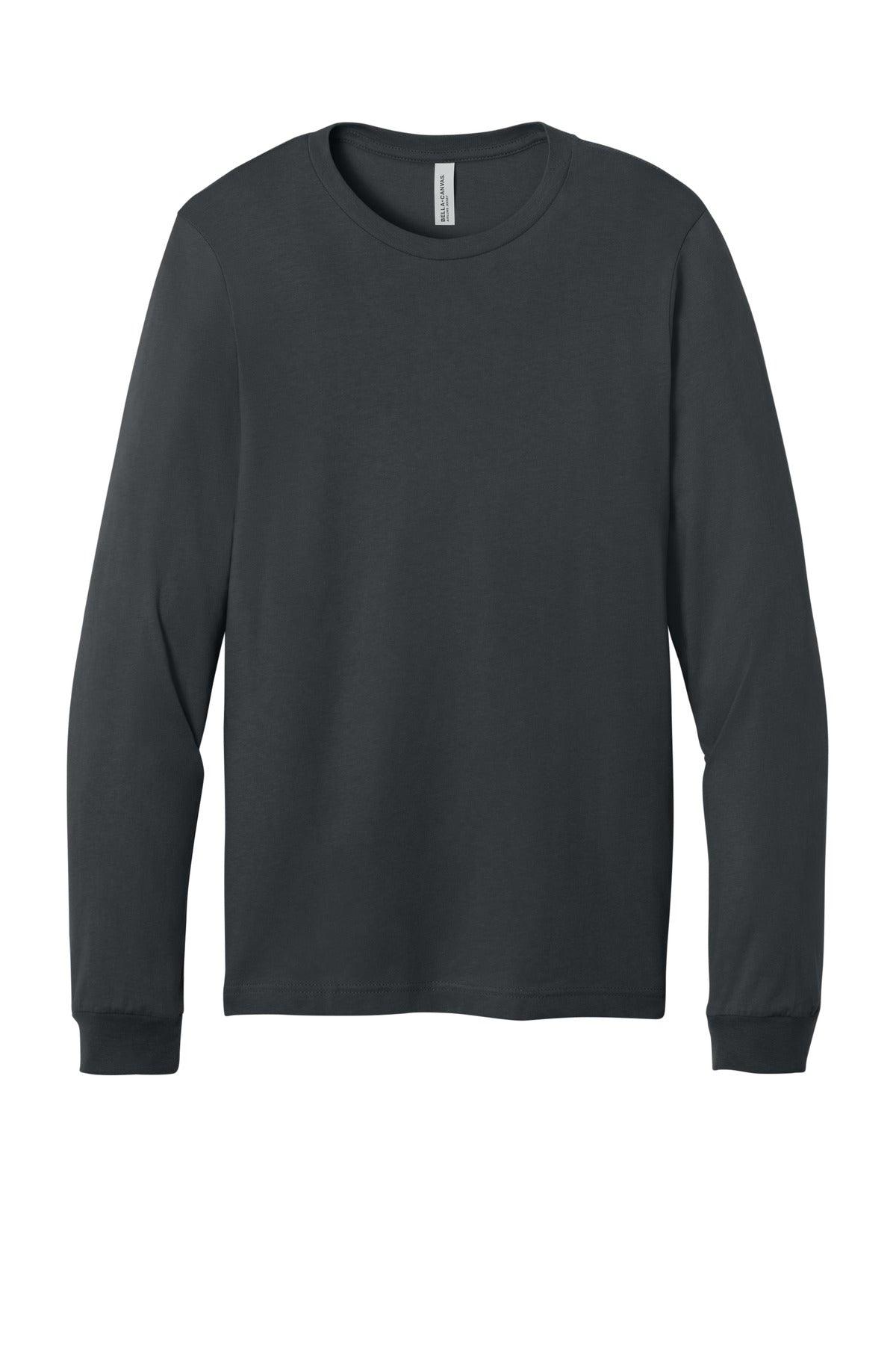 Custom Embroidered Bella + Canvas T-Shirts  in Dark Grey