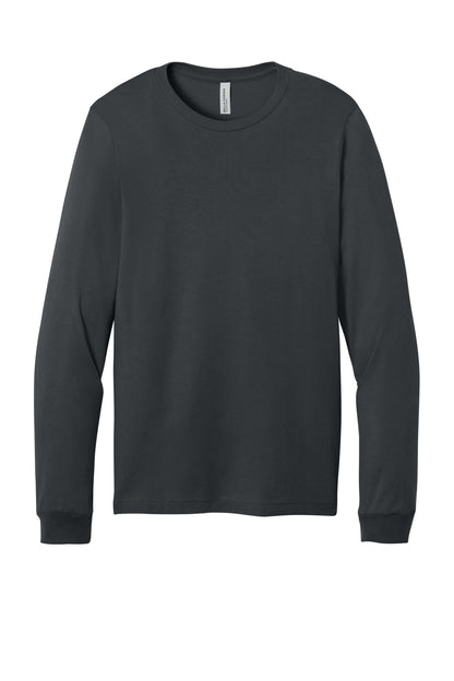 Custom Embroidered Bella + Canvas T-Shirts  in Dark Grey