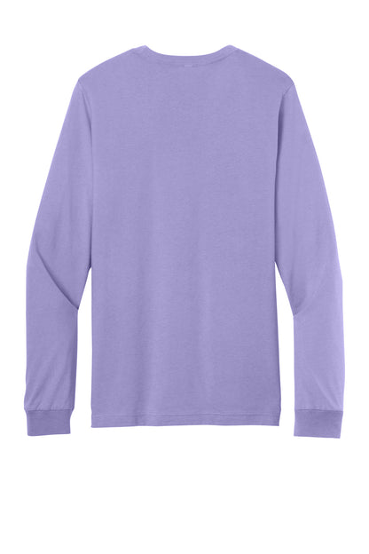 Custom Embroidered Bella + Canvas T-Shirts  in Dark Lavender