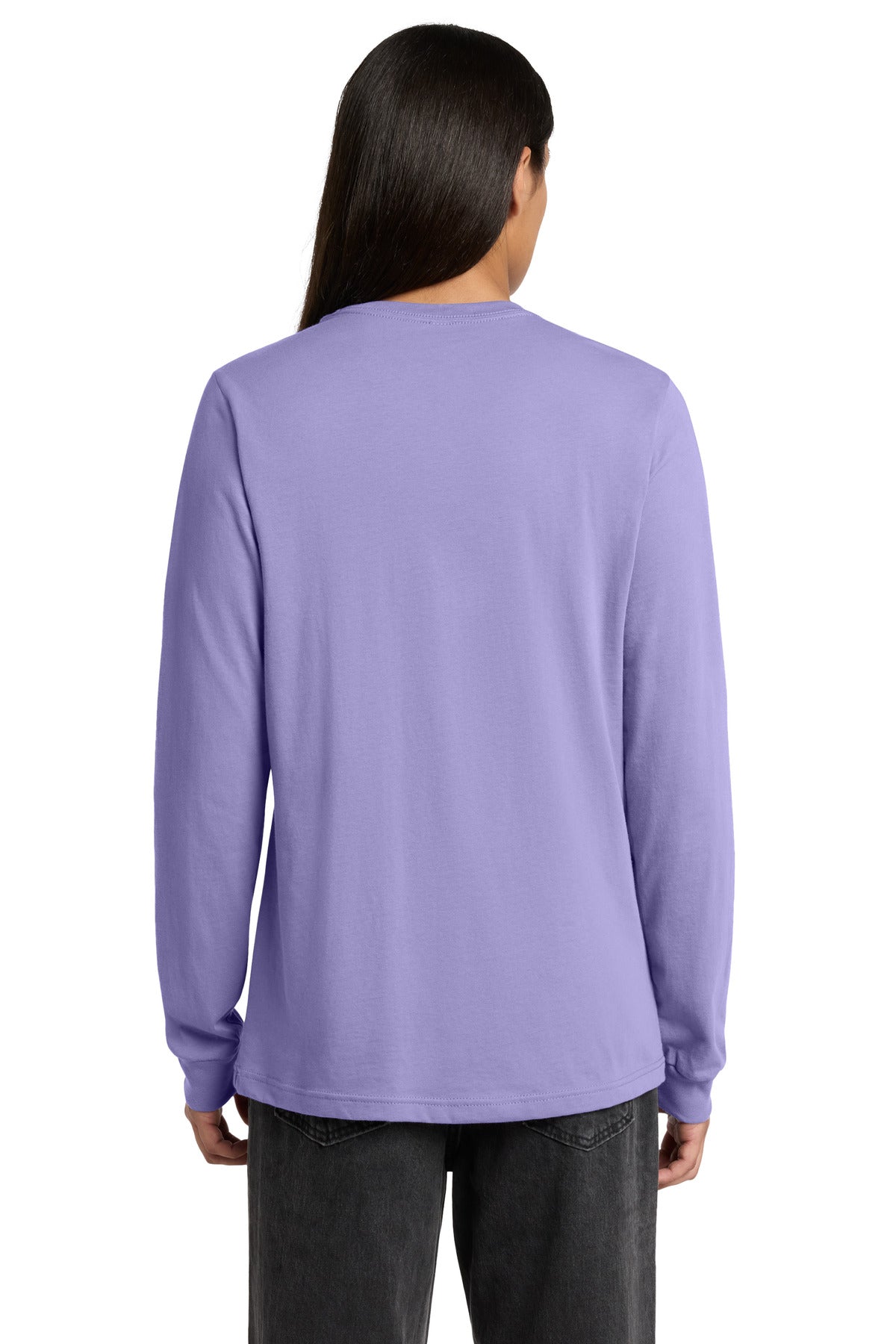 Custom Embroidered Bella + Canvas T-Shirts  in Dark Lavender