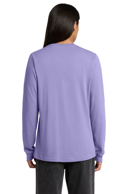 Custom Embroidered Bella + Canvas T-Shirts  in Dark Lavender