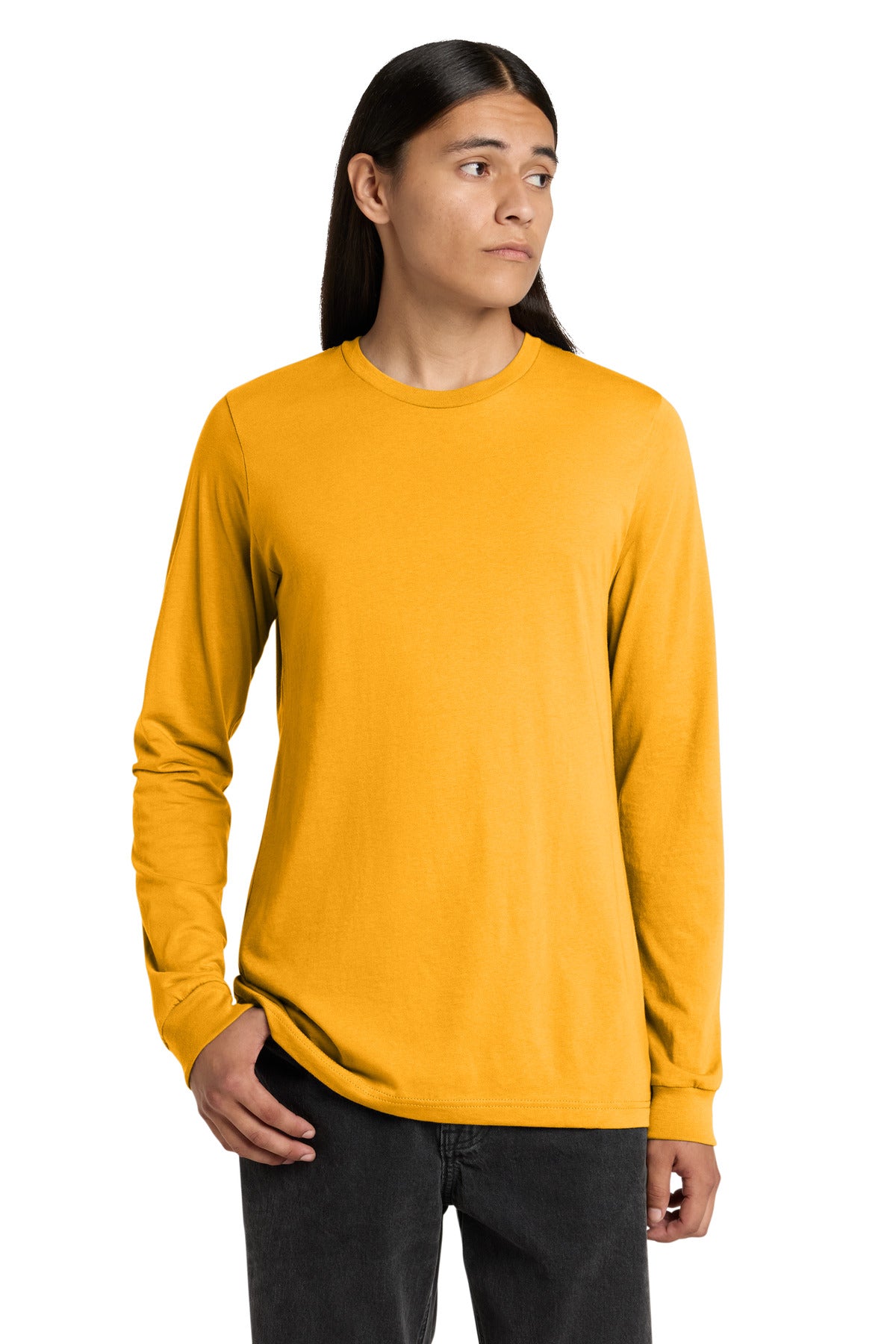 Custom Embroidered Bella + Canvas T-Shirts  in Gold