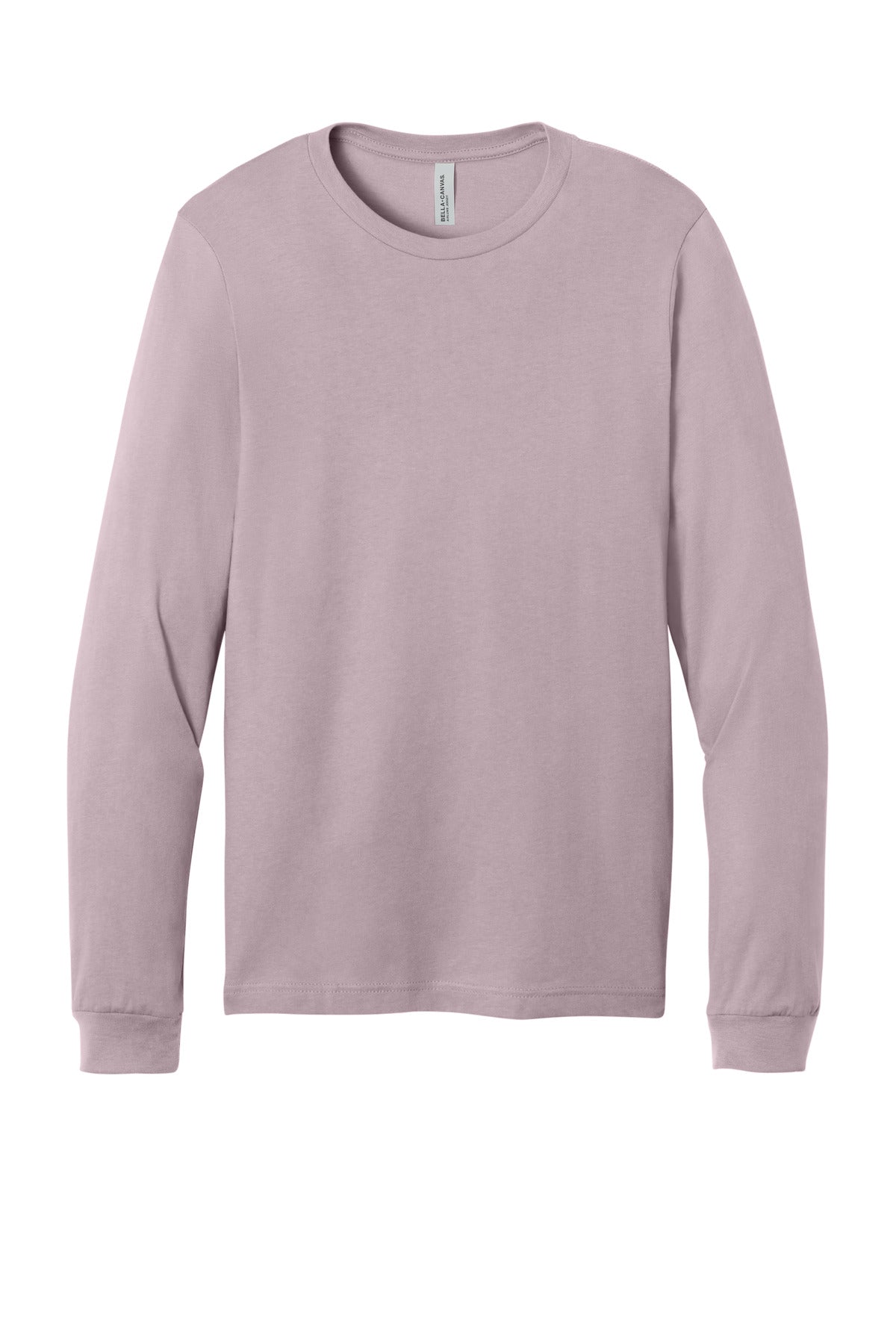 Custom Embroidered Bella + Canvas T-Shirts  in Light Violet