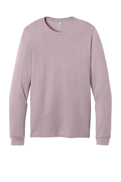Custom Embroidered Bella + Canvas T-Shirts  in Light Violet