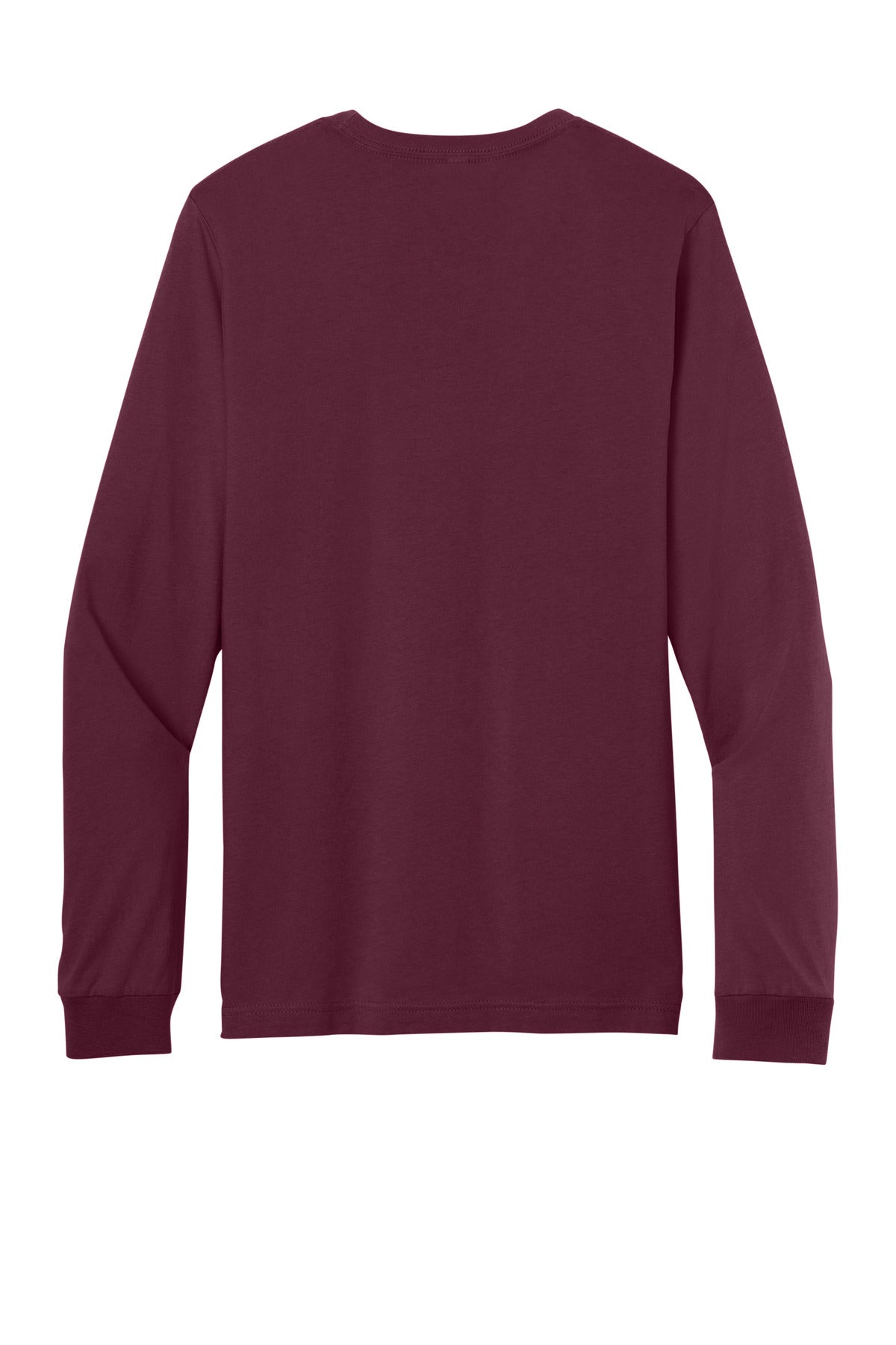 Custom Embroidered Bella + Canvas T-Shirts  in Maroon