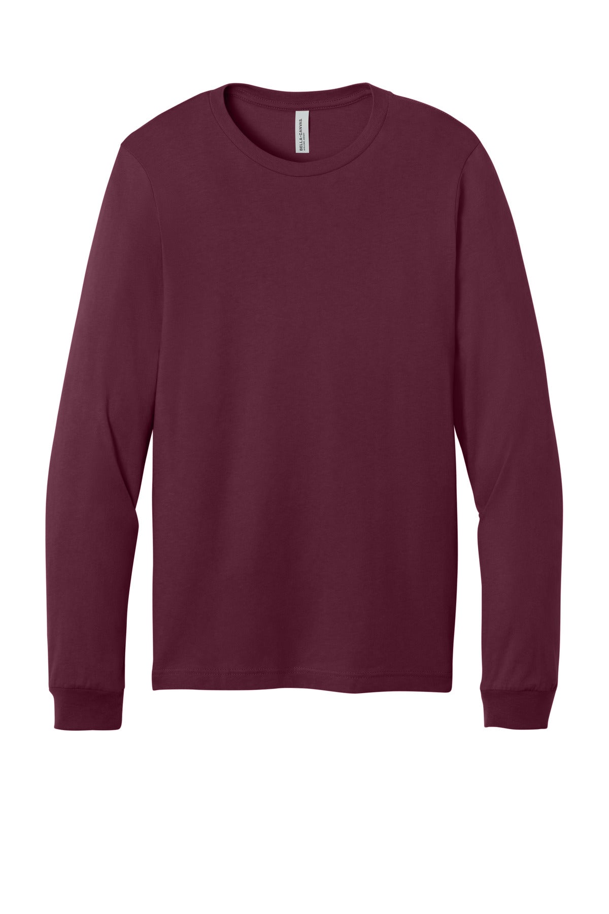 Custom Embroidered Bella + Canvas T-Shirts  in Maroon
