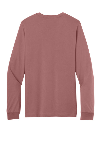 Custom Embroidered Bella + Canvas T-Shirts  in Mauve